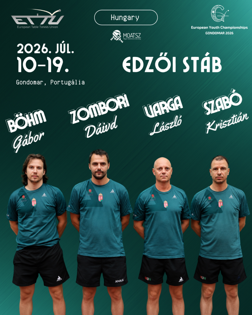Rajtra kész a magyar válogatott: Pénteken kezdődik a Serdülő-, és Ifjúsági Európa-bajnokság! 2026 Ifi EBedzoi team